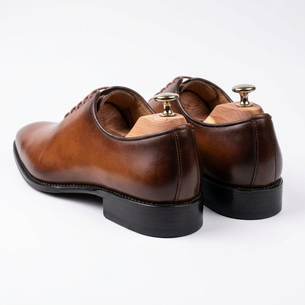 Walkist Original læder Wholecut Oxford-sko - Brun