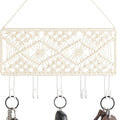 METAL FRAME MACRAME KEY HOLDER